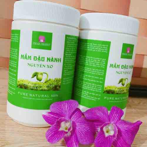 1 kg mầm đậu nành nguyên sơ nguyên chất hàng xưởng nhà làm tăng vòng 1 giữ mãi nét thanh xuân