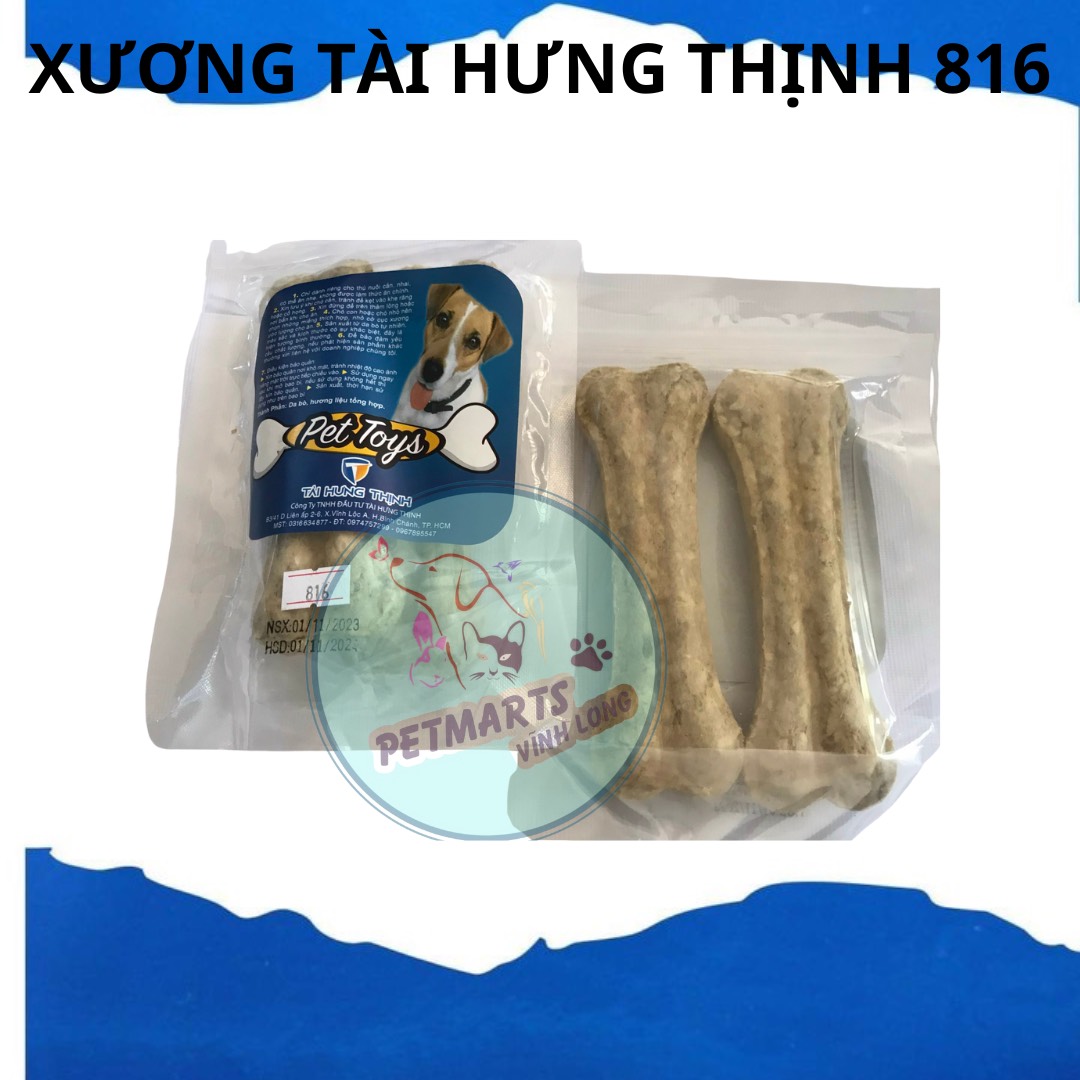 Xương làm từ da bò cho chó Tài Hưng Thịnh Ms 816