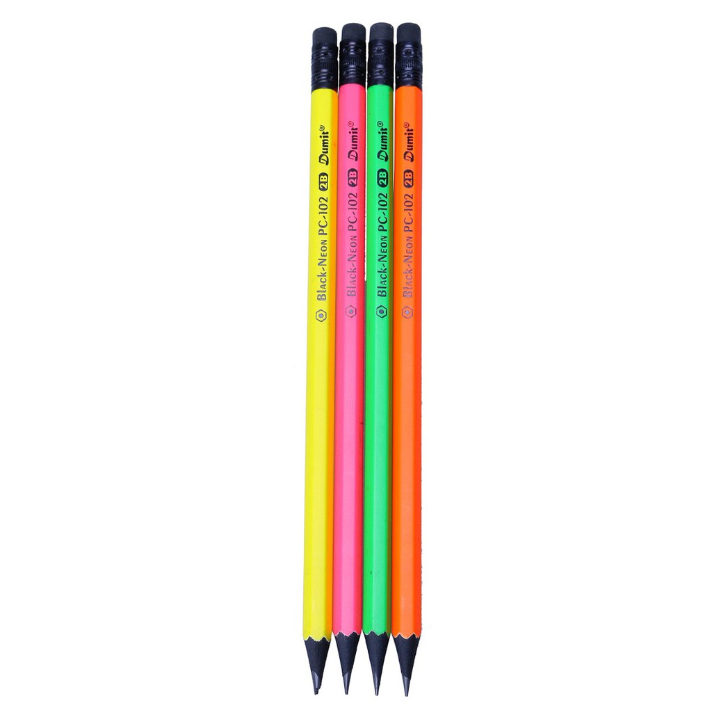 Vỉ 4 cây bút chì 2b dumit pc-102