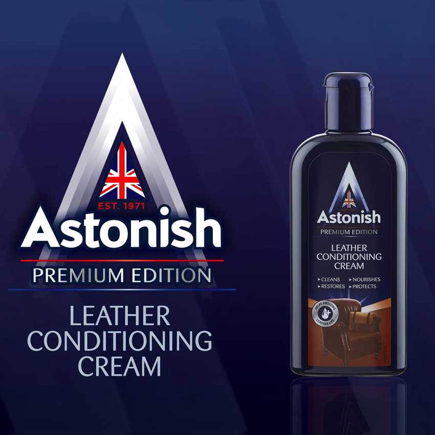 Kem vệ sinh bảo dưỡng đồ dùng bằng da Astonish C6960 (ghế da, túi cặp, áo da...) - Larva Store