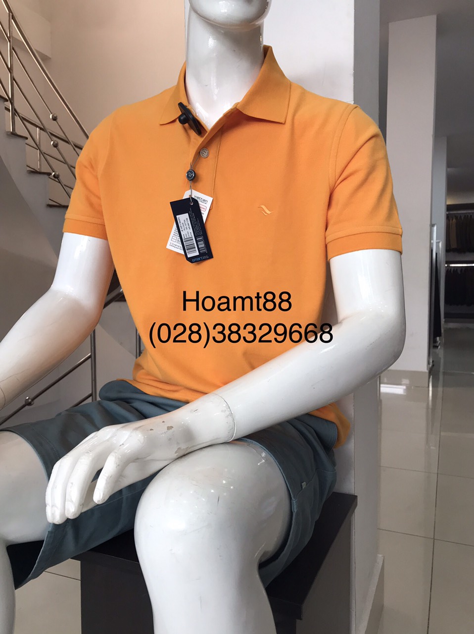 [HCM]ÁO THUN VIỆT TIẾN 100% COTTON GIÁ MÁC 475K SALE CÒN 260K