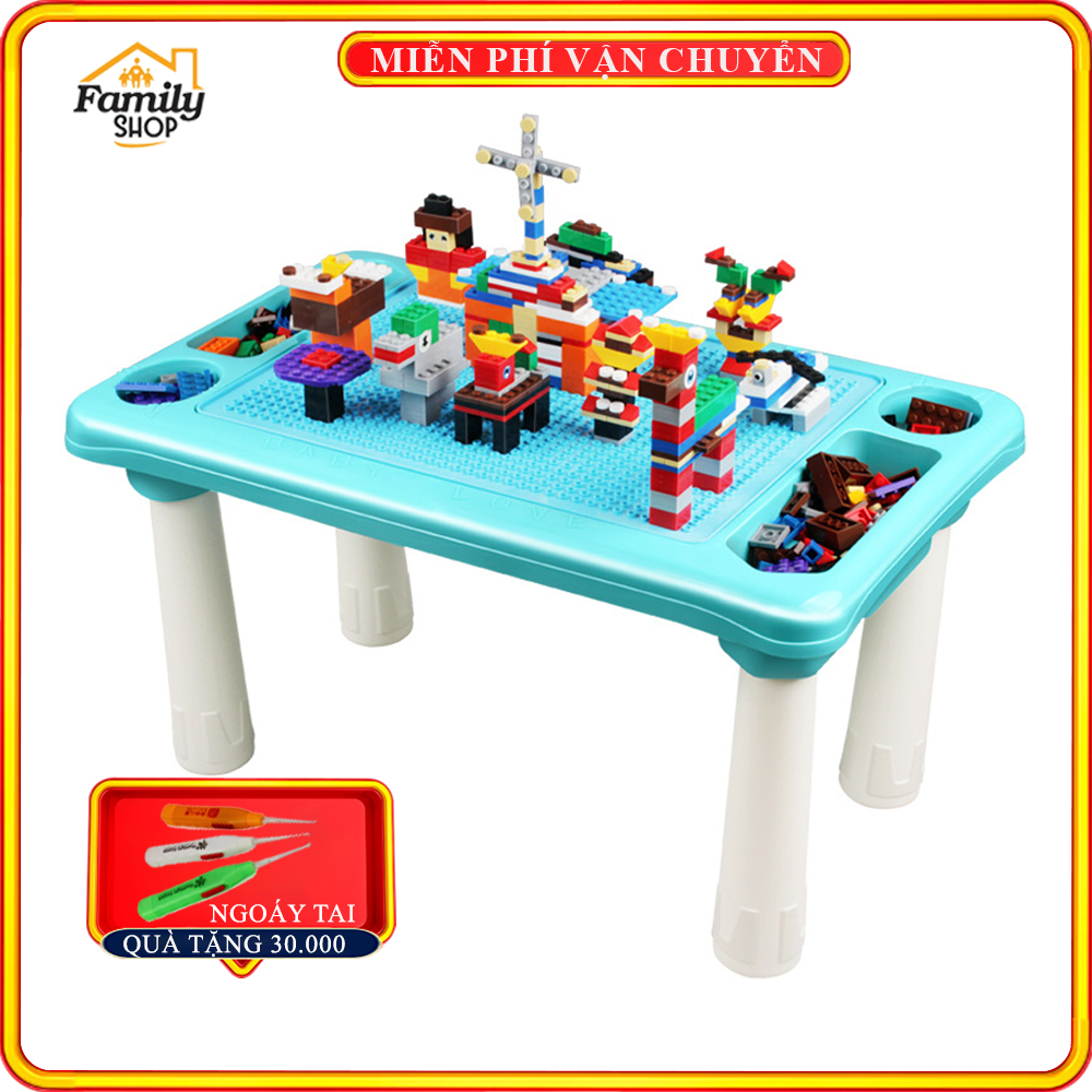 Bộ bàn xếp hình 300 chị tiết - Đồ chơi sáng tạo phát triển trí tuệ trẻ