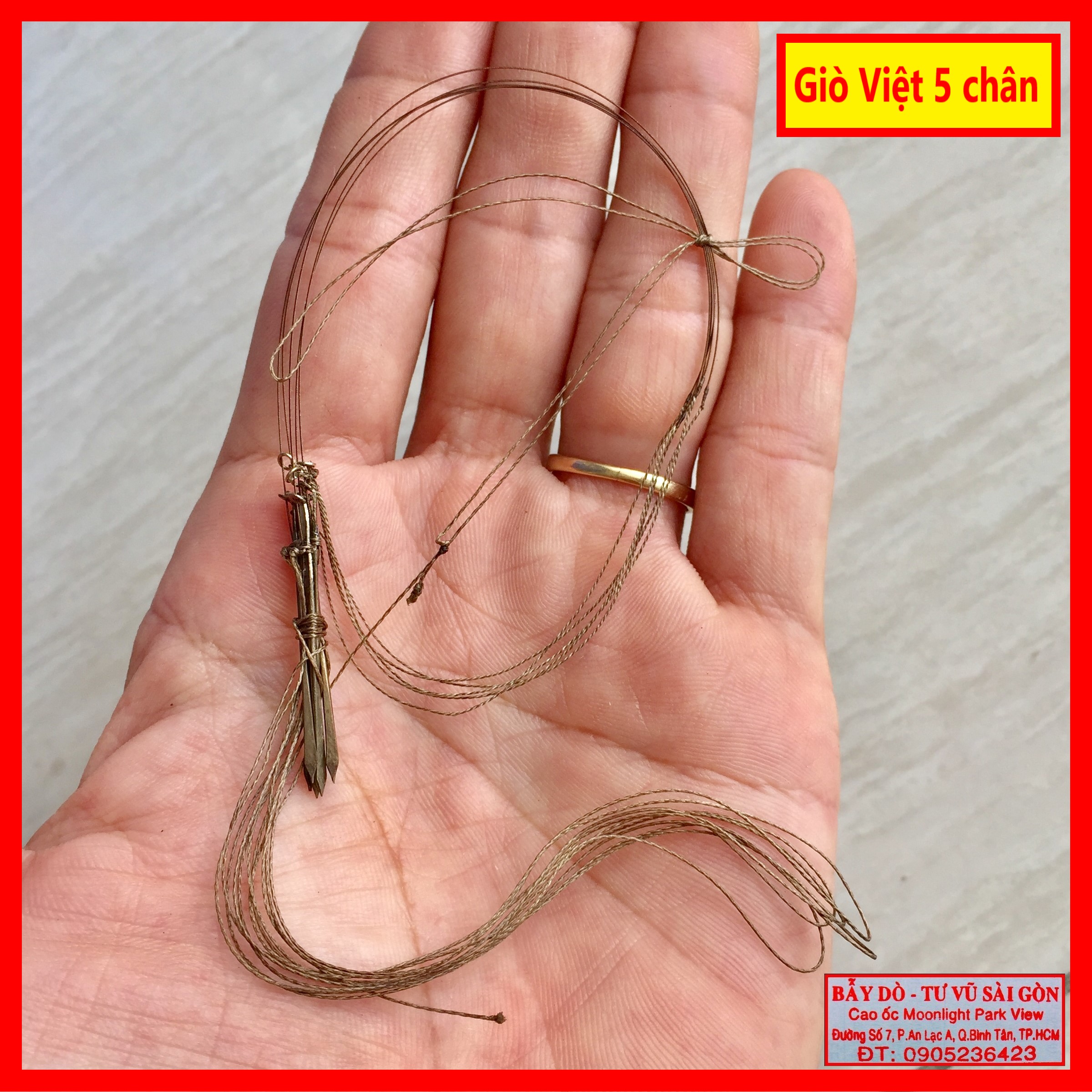 [ Giò Việt - Giò Chữ C ]- Giò Bẫy Cu Gáy Cáp Se 7 - Đặc Biệt Tàng Hình - Siêu Bền - [ BẪY DÒ TƯ VŨ ]