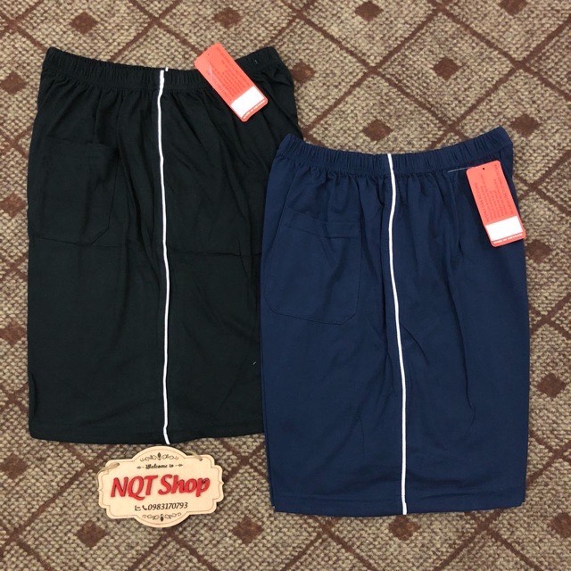 Quần đùi cotton nam loại đẹp - quần short nam mặc nhà