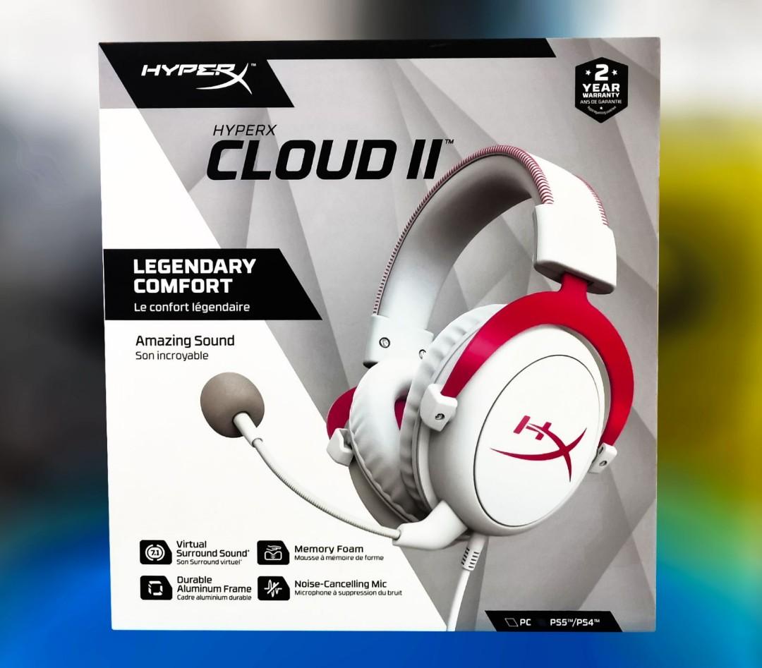Tai nghe chơi game Hyperx cloud 2 âm vòm 7.1- Hàng new Fullbox BH 12 tháng