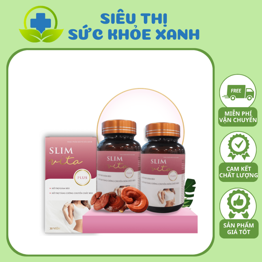 Slim Vita Plus - Viên Uống Hỗ Trợ Giảm Cân Hiệu Quả