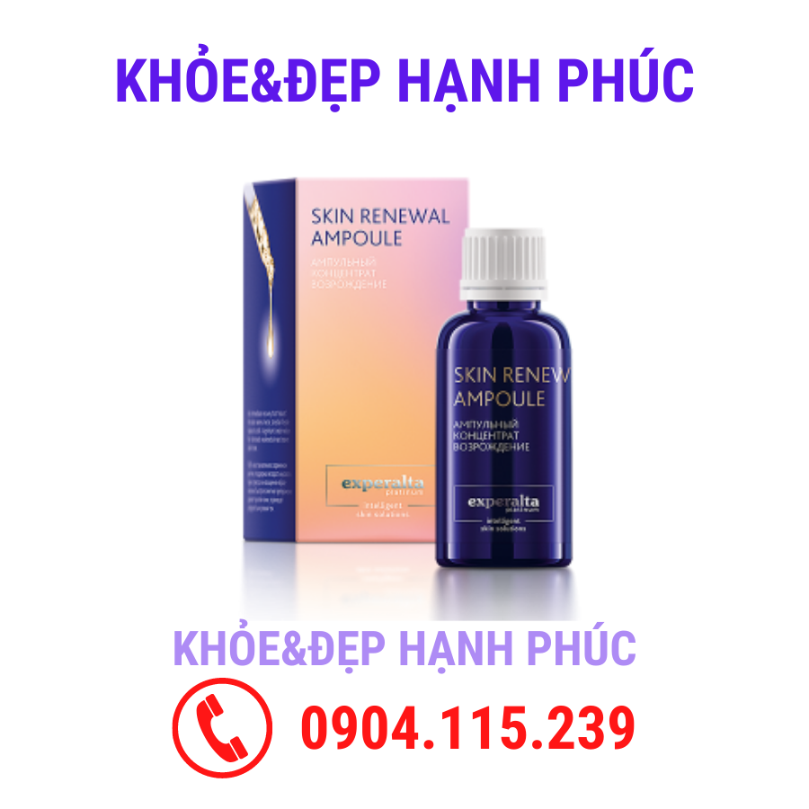 Serum dưỡng da experalta platinum skin renewal ampoule – 30 ml/chai