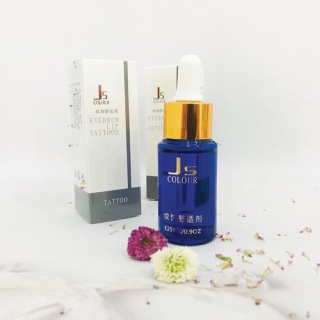 Lọ tan bầm chống sưng khóa màu môi phun xăm js loại 1