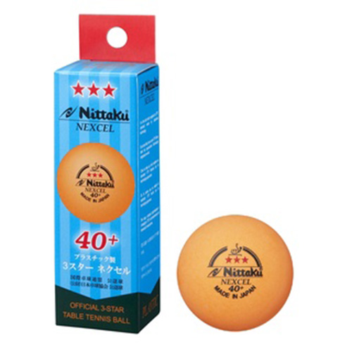Quả bóng bàn Nittaku Nexcel 3 sao 40+