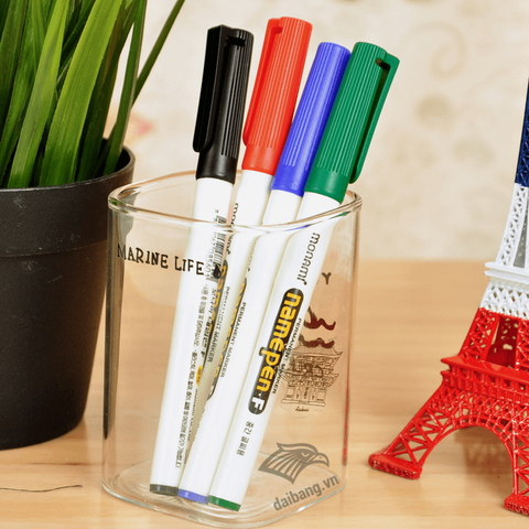 Bút dạ dầu Monami Namepen F (Hộp 12 cây)