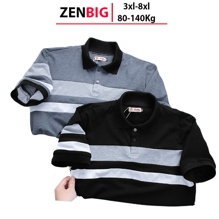 áo phông nam big size chất liệu cotton dành cho người mập người béo zenbig