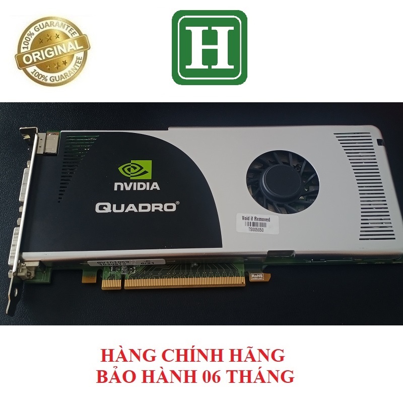 [HCM]Card màn hình NVIDIA Quadro FX 3700 512MB 256-Bit GDDR3 hàng chính hãng tháo máy bảo hành 6 tháng