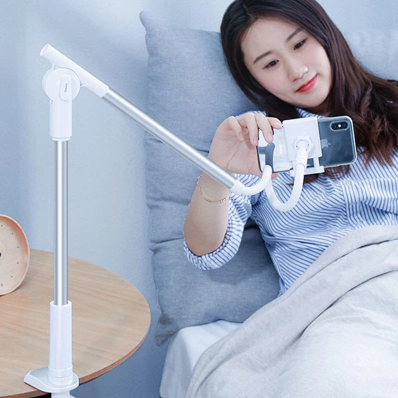 Kẹp Điện Thoại giá đỡ điện thoại đuôi khỉ kẹp bàn cao cấp Baseus Adjustment Lazy Holder