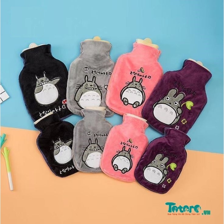 HOT SALE Túi chườm nóng lạnh 2 lớp Totoro lông mịn dễ thương