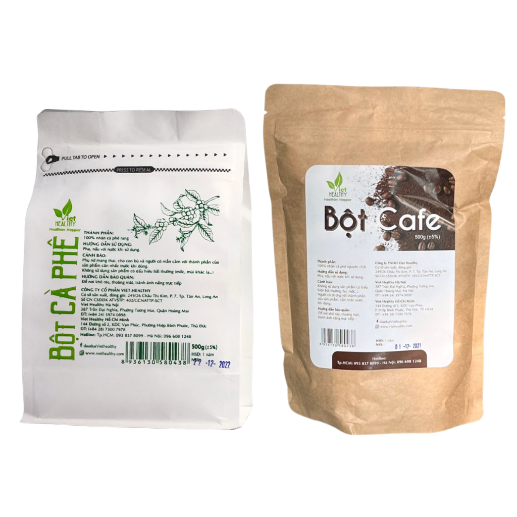 Cà phê Gerson Enema VIET HEALTHY 500gr cho người mới