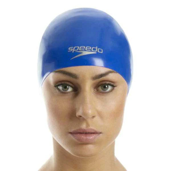 Mũ bơi chuyên nghiệp Nam Nữ vận động viên Speedo Fastskin3 - màu xanh