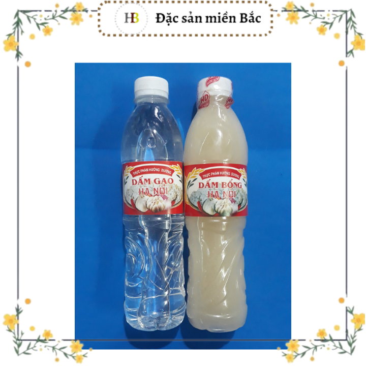 Dấm bỗng /dấm trắng chai 500ml - giấm hà nội