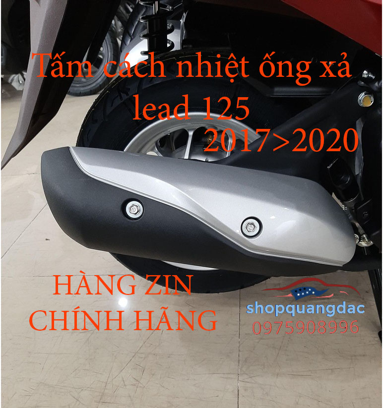 ốp bô Tấm cách nhiệt ống xả xe LEAD 125 ( 2017>2020 ) chính hiệu HONDA