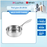(Chỉ 25-29.06)Chảo inox 3 lớp nguyên khối Elmich Trimax EL 3846OL size 16cm