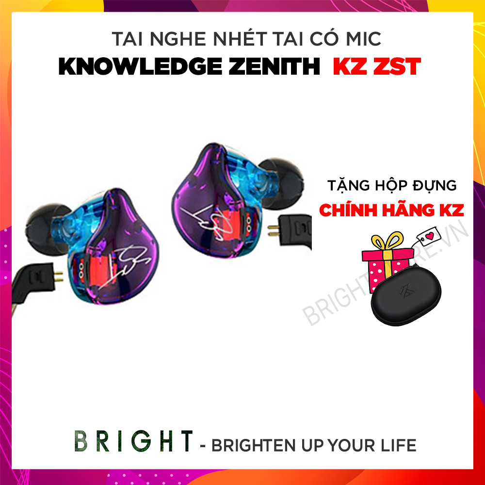 [HCM]Tai Nghe Có Mic KZ ZST Pro