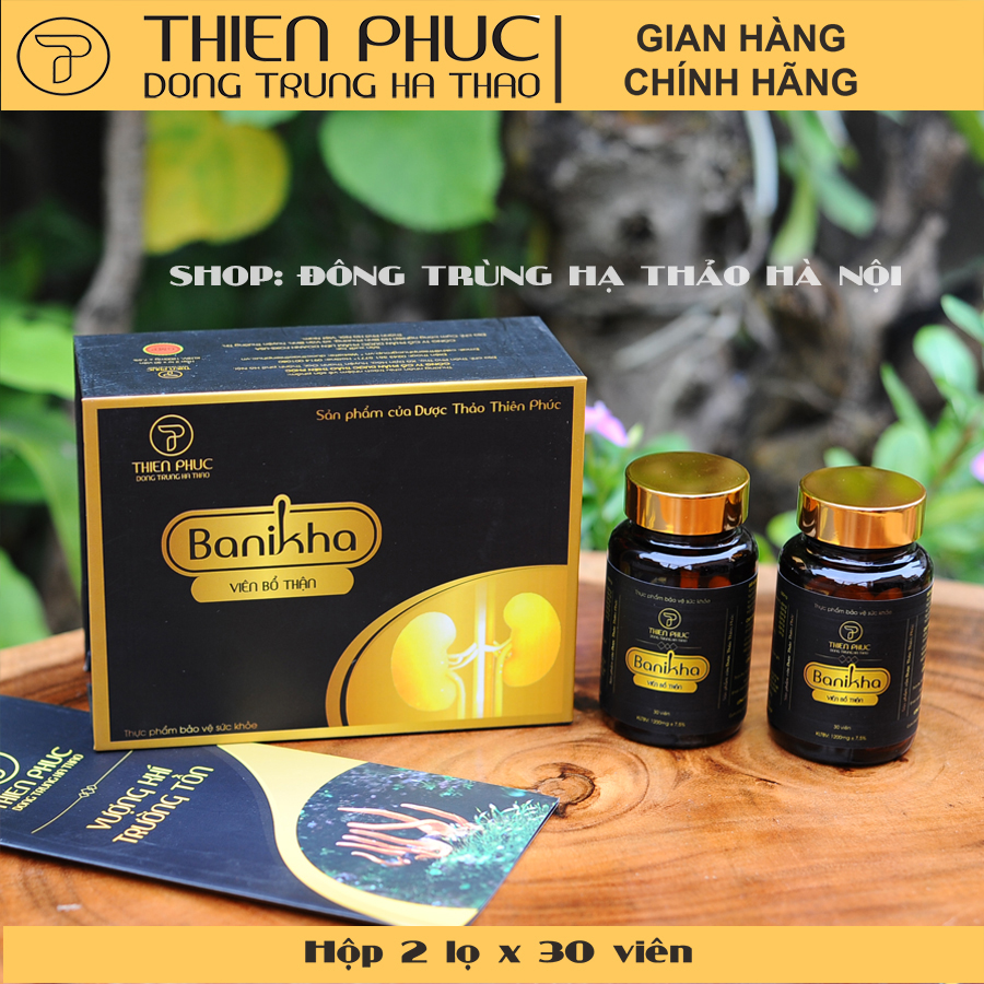 Viên bổ thận Banikha Thiên Phúc
