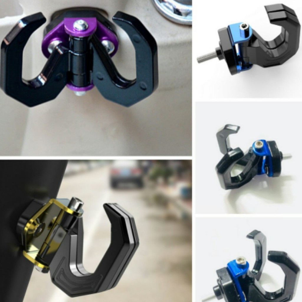 Móc Treo Đồ Xe Máy (2 Móc Xoay 180 độ xe máy) - dochoixemay