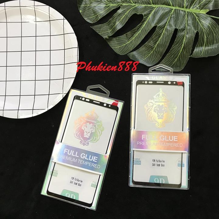Miếng dán kính cường lực Samsung Galaxy Note 9 Full màn Cong viền 9D - CL386