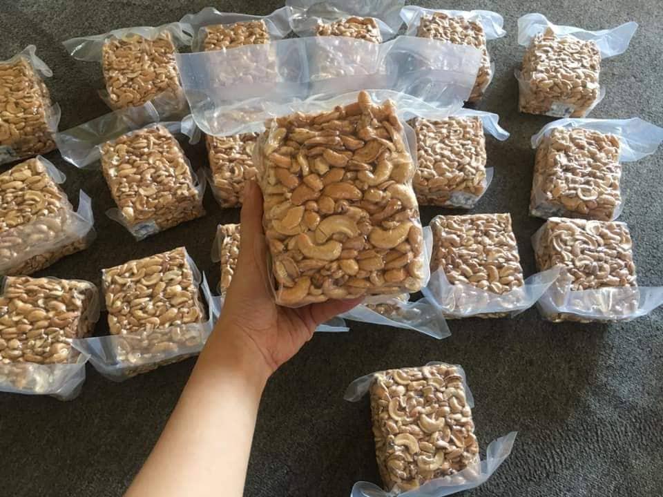 2KG HẠT ĐIỀU RANG MUỐI 500G/GÓI (HẠT BỂ/VỠ ĐÔI/BA) GIÁ HẠT DẺ (SẠCH VỎ LỤA)