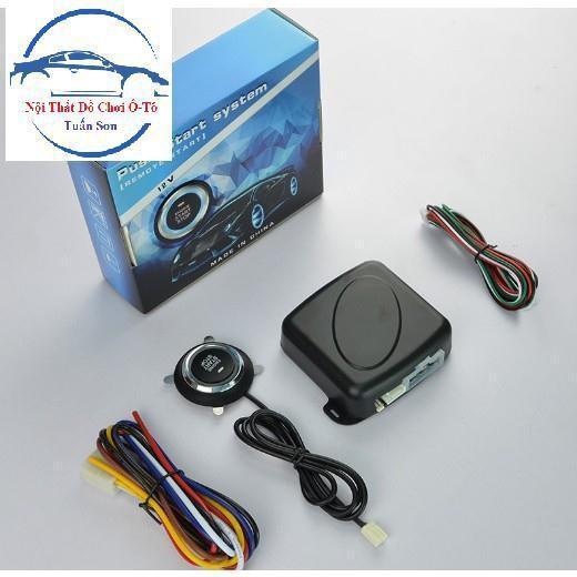 Bộ khỏi động xe bằng nút bấm start/Stop cho oto,Xe Máy.