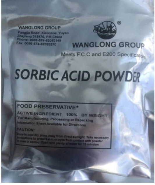 Chất bảo quản Acid sorbic chống mốc cho thực phẩm, mỹ phẩm