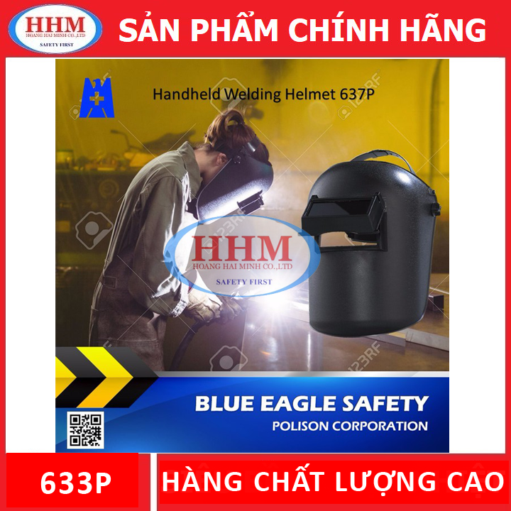 Mặt nạ hàn đội đầu đài loan blue eagle 633p