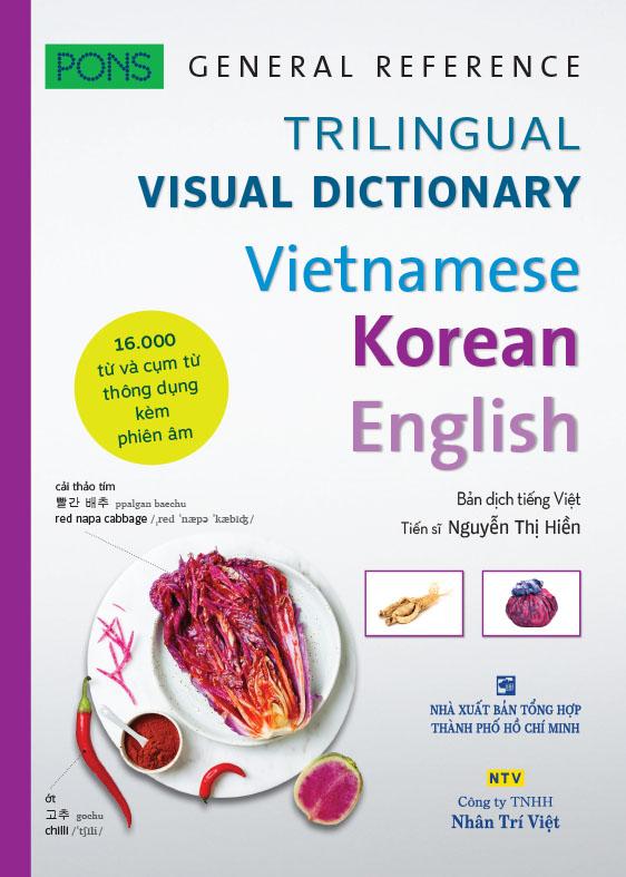 Sách - Trilingual Visual Dictionary Vietnamese - Korean - English - PONS