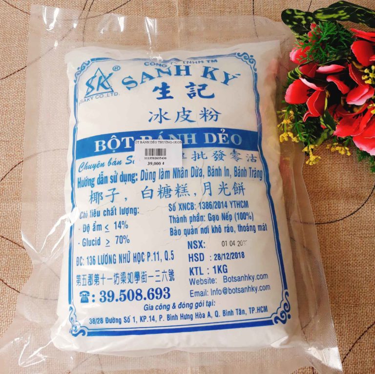 Bột bánh dẻo sanh ký