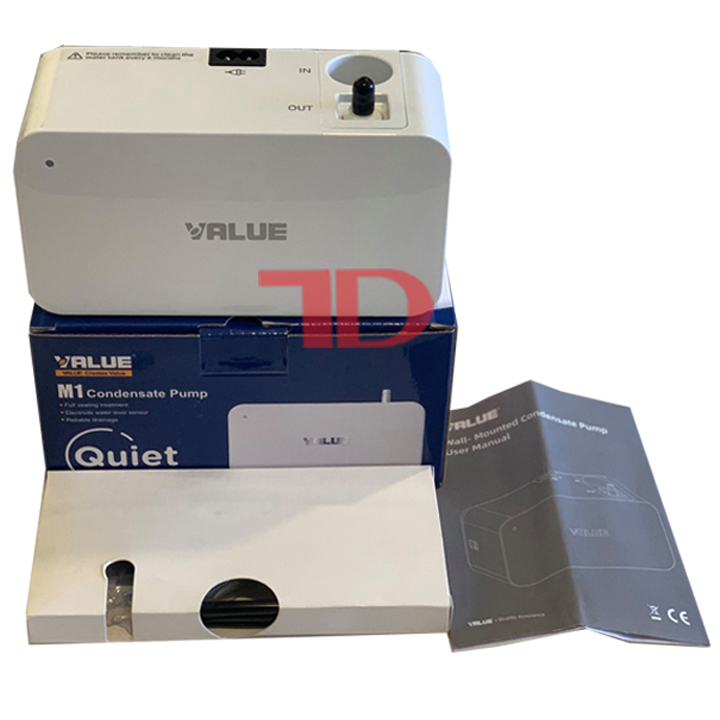 Máy bơm xả nước thải máy lạnh điều hoà Value, Bơm nước ngưng M1 M2 Và S1 - Điện Lạnh Thuận Dung