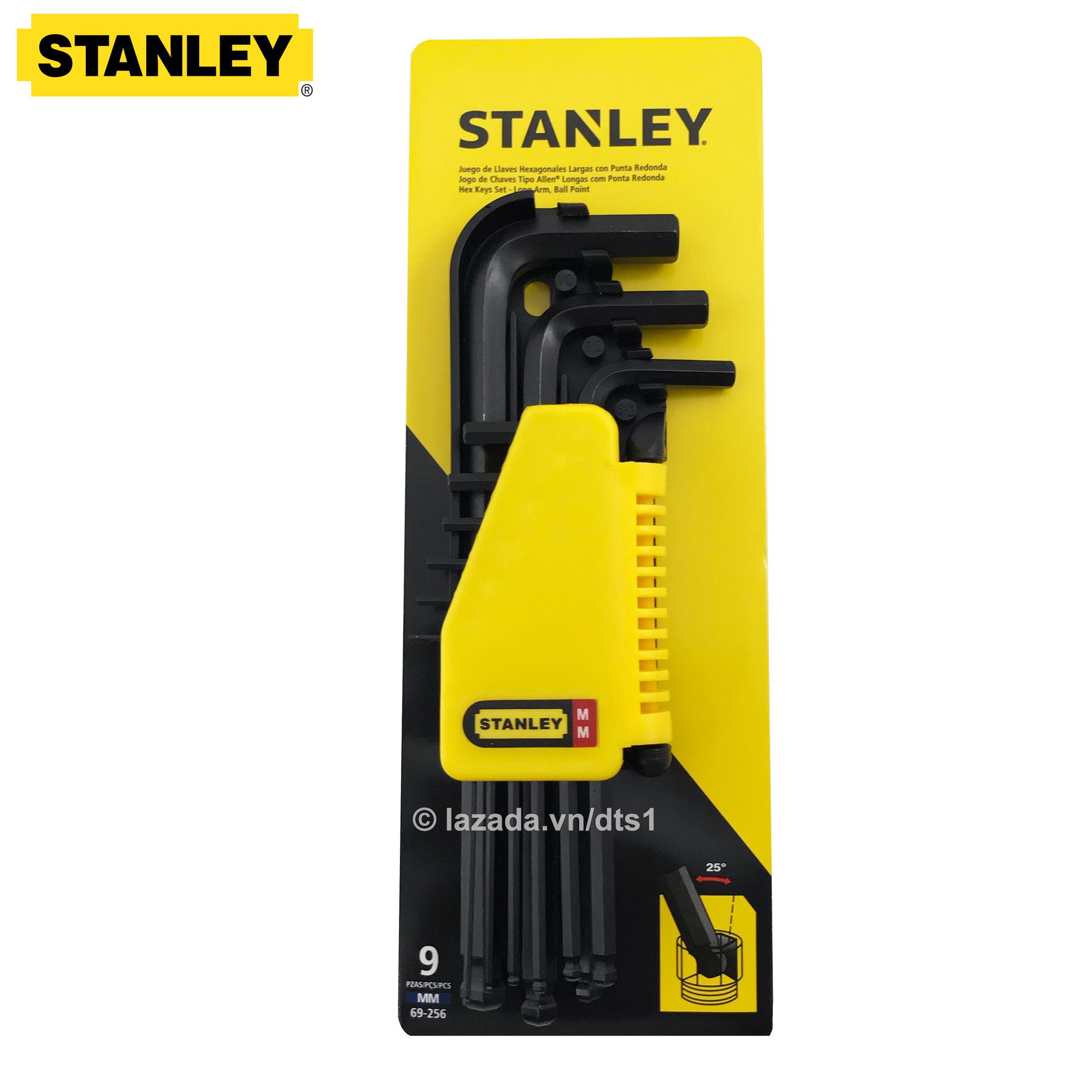 Bộ lục giác bi 9 chi tiết STANLEY 69-256 1.5-10mm - Hãng phân phối chính thức Kết cấu bền chặt, thiết kế tiện dụng dễ thao tác Được tôi luyện từ Chrome tạo sự cứng rắn, chắc khỏe, chống gãy, cong, chống gỉ sét, và hao mòn.