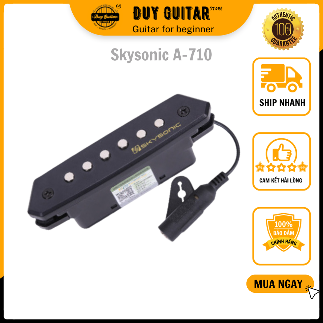 Skysonic a-710 guitar pick up for guitar acoustic classic pick up direct
