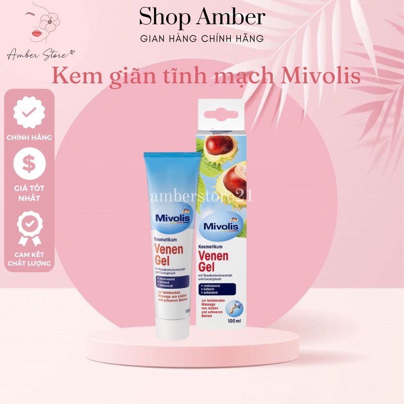 – kem giãn tĩnh mạch mivolis – 100ml