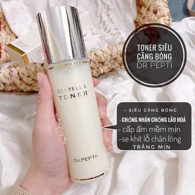 ♝ Nước hoa hồng dưỡng trắng căng bóng Toner Dr pepti centella toner