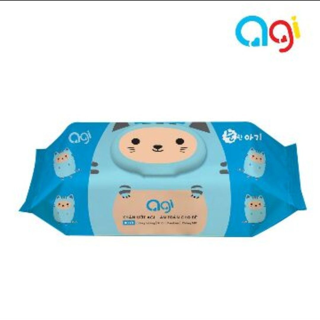 Khăn giấy ướt agi hàn quốc gói/ 80 tờ