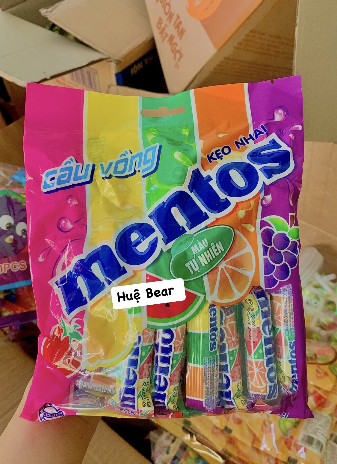 Bịch 24thanh kẹo mentos