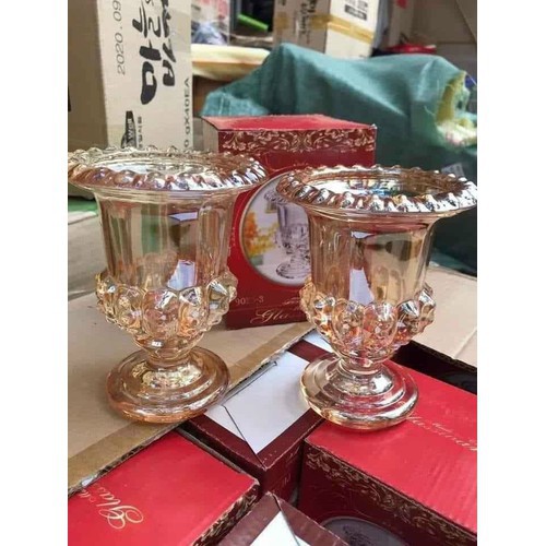 Ly cắm phật thủ thuỷ tinh - lọ để phật thủ pha lê cao cấp đủ kích cỡ