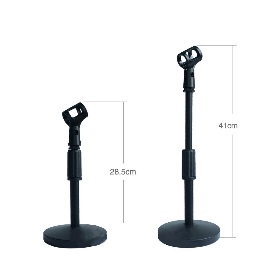kẹp Micro Đứng Để Bàn Microphone Stand loại bằng kim loai