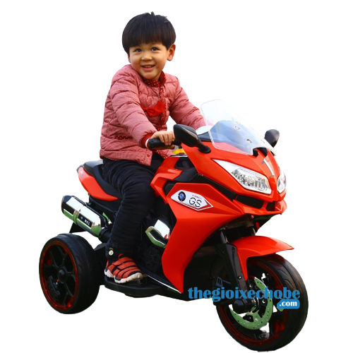 [siêu sale] Xe máy điện trẻ em NEL-R1200GS - Kiểu dáng xe thể thao - 2 ĐỘNG CƠ khỏe
