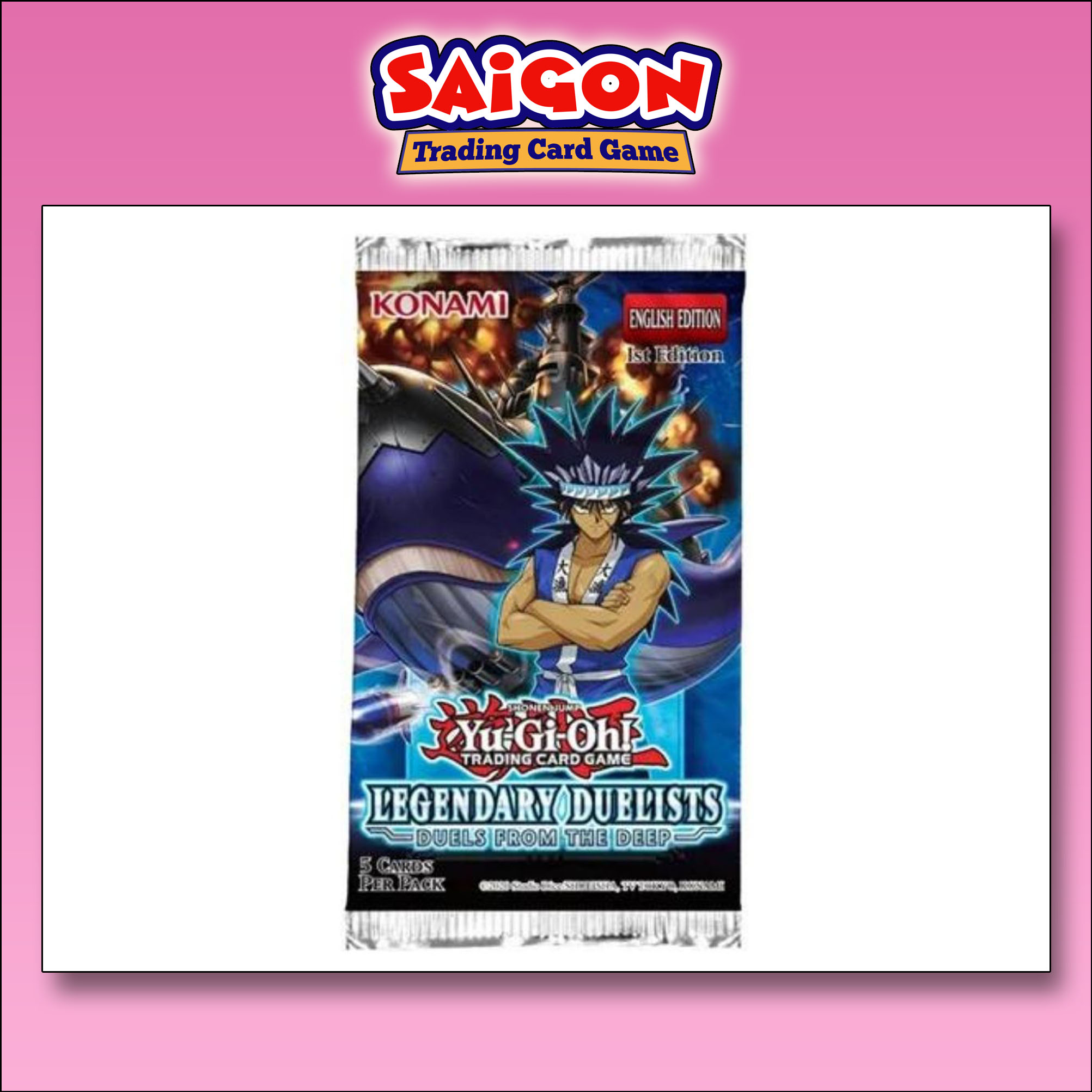 Gói Bài Tăng Cường YugiOh! Legendary Duelists: Duels from the Deep - Chính Hãng Konami - Nhập Khẩu Châu Âu