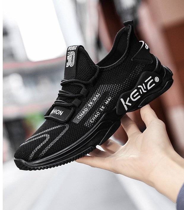 Giày thể thao nam sneakers KENZI siêu rẻ cổ thấp nhẹ êm mềm khử mùi HD1