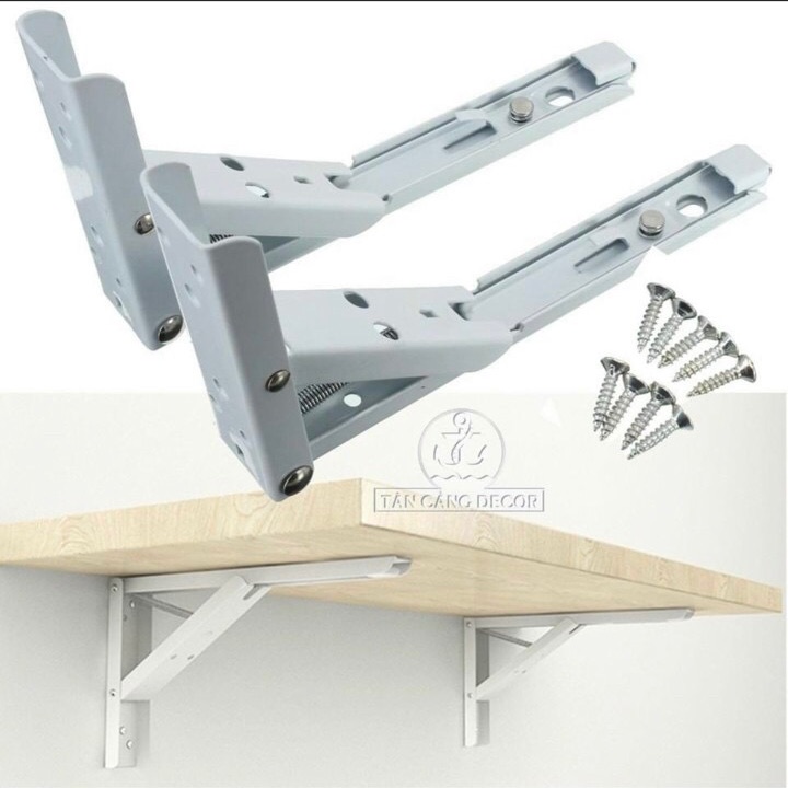 [HCM]Bản lề gấp gọn pát kệ ke đa năng