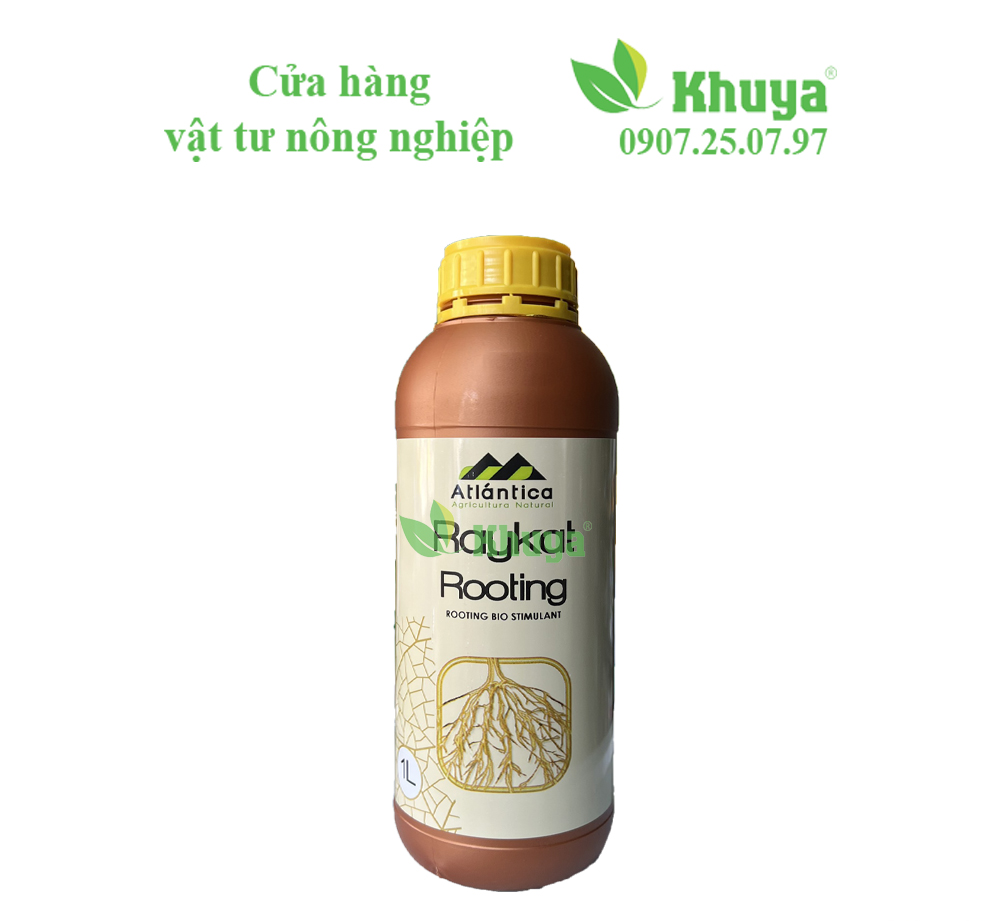 Phân bón hữu cơ Raykat Rooting 1 lít Rễ khỏe, Bụi to Nhập khẩu Tây Ban Nha
