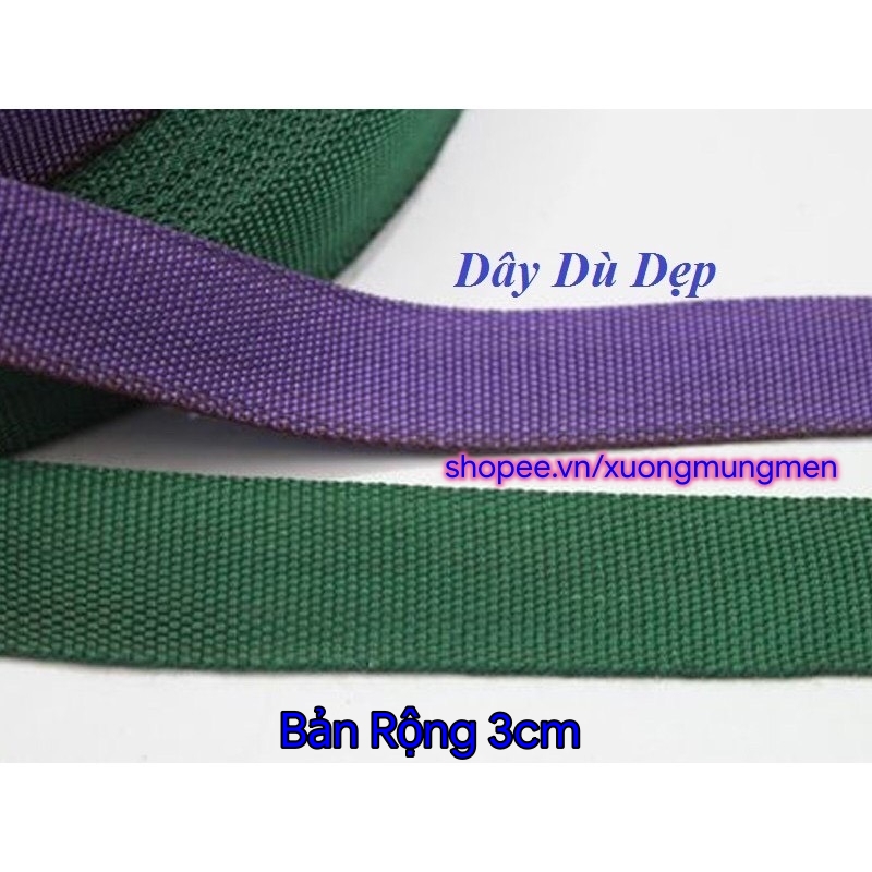 Dây Dù Mắc Võng Loại Tốt Bản Rộng 2,5cm