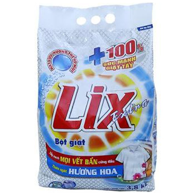 Bột giặt Lix Extra hương hoa 6kg