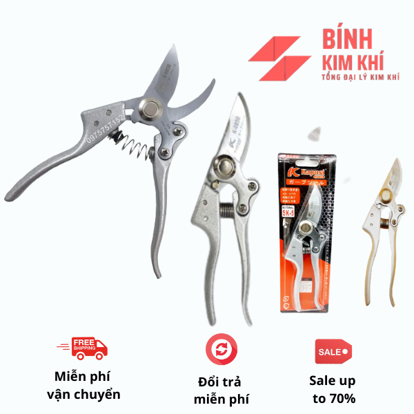 Kéo cắt cành kapusi sk5 nhật bản - kéo cắt cành cây nhật bản loại 1